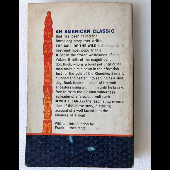 Vintage 1962 The Call of the Wild & White Fang by Jack London - Picture 2 of 6